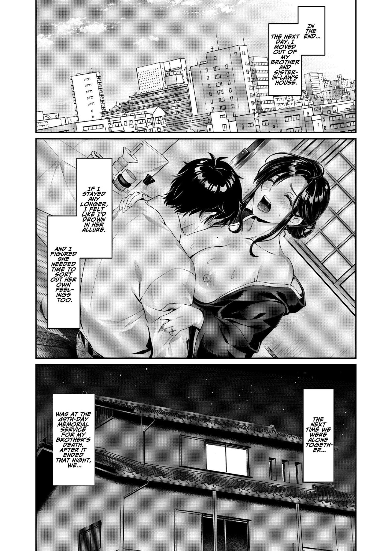 Hentai Manga Comic-Debaucherous Days With My Widowed Sister-in-law-Read-22